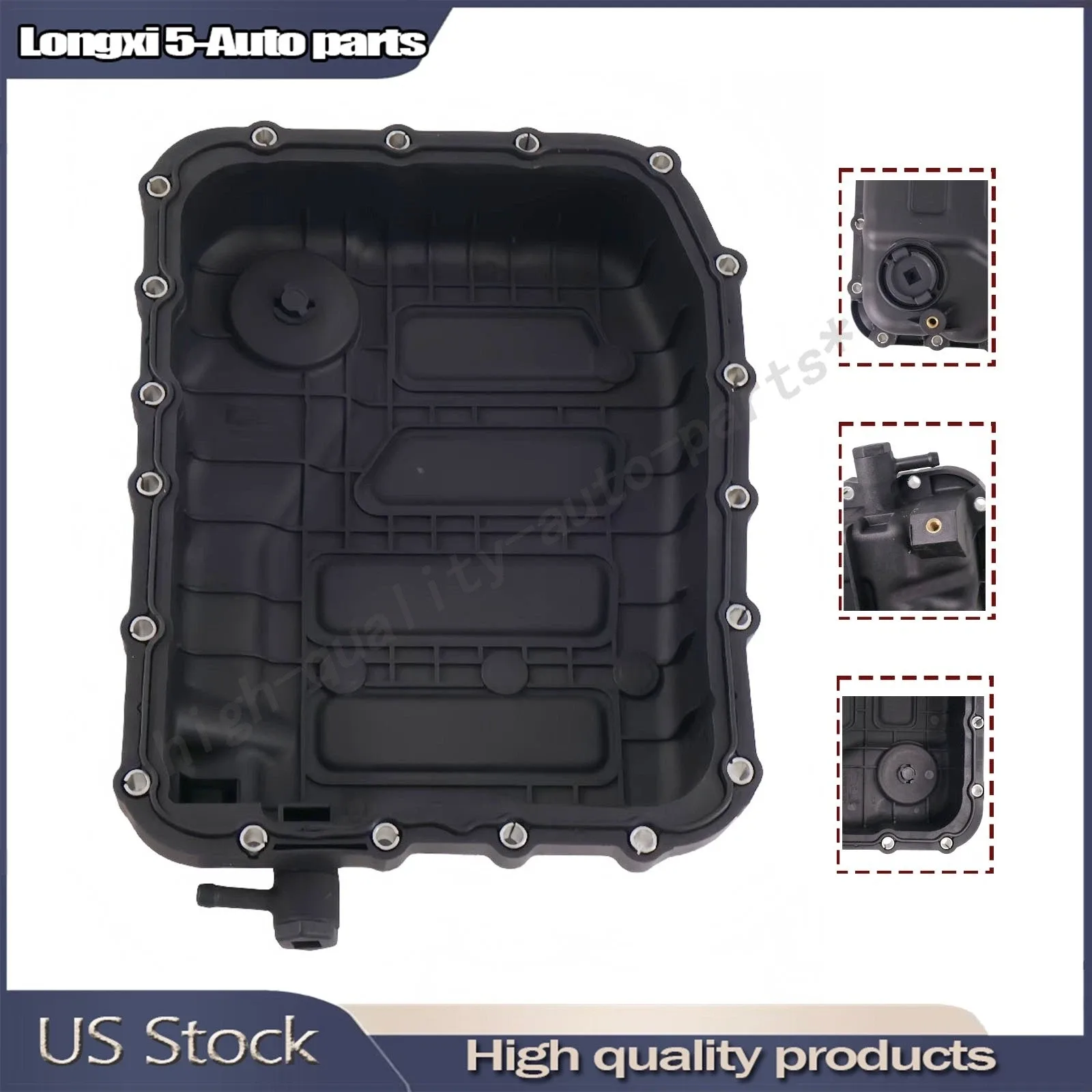 Transmission Oil Pan w/gasket Fits Hyundai Tucson Kia Optima Sorento 2.4L image 3