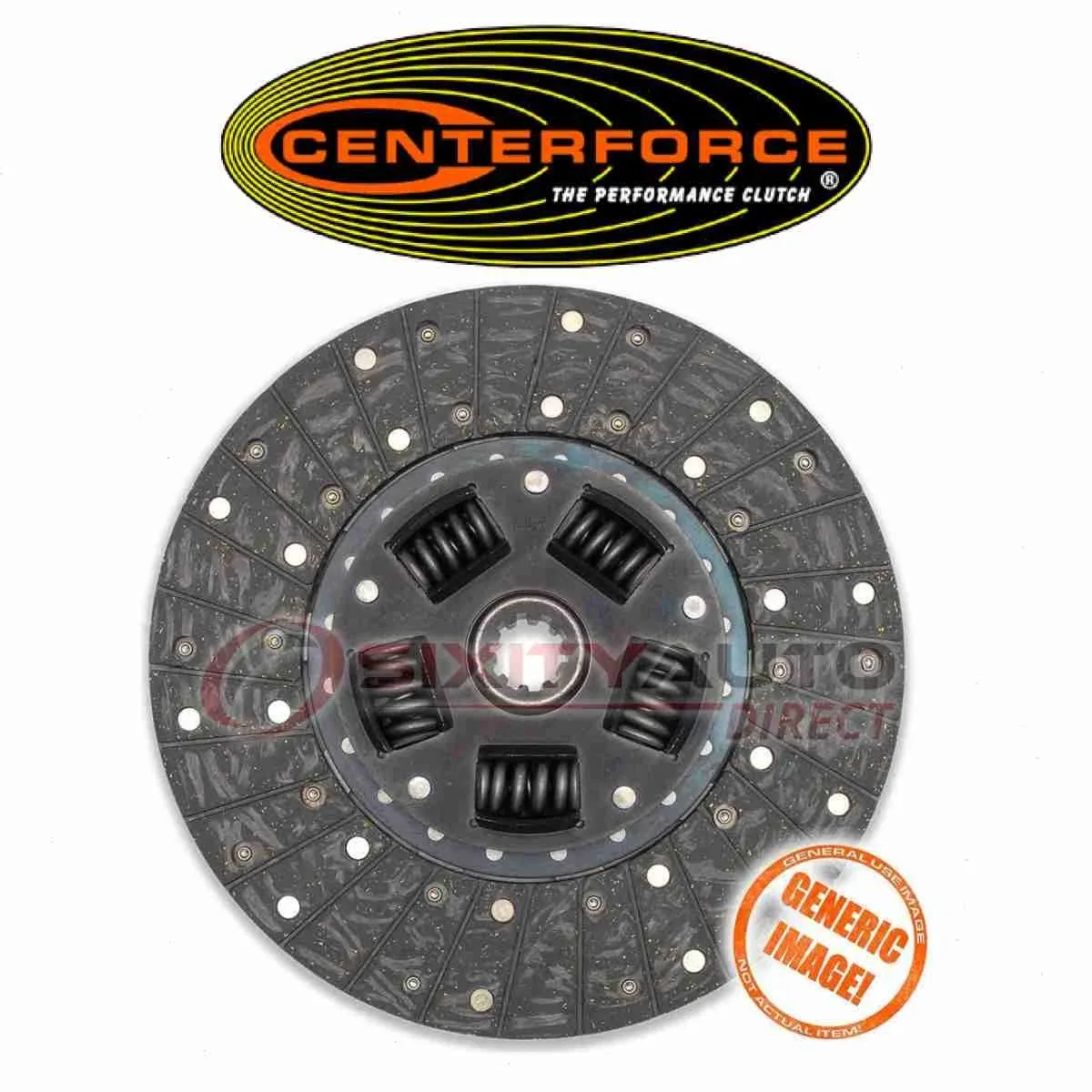 1985-1989 GMC Safari Centerforce I & II Clutch Friction Disc SX-3MNQ