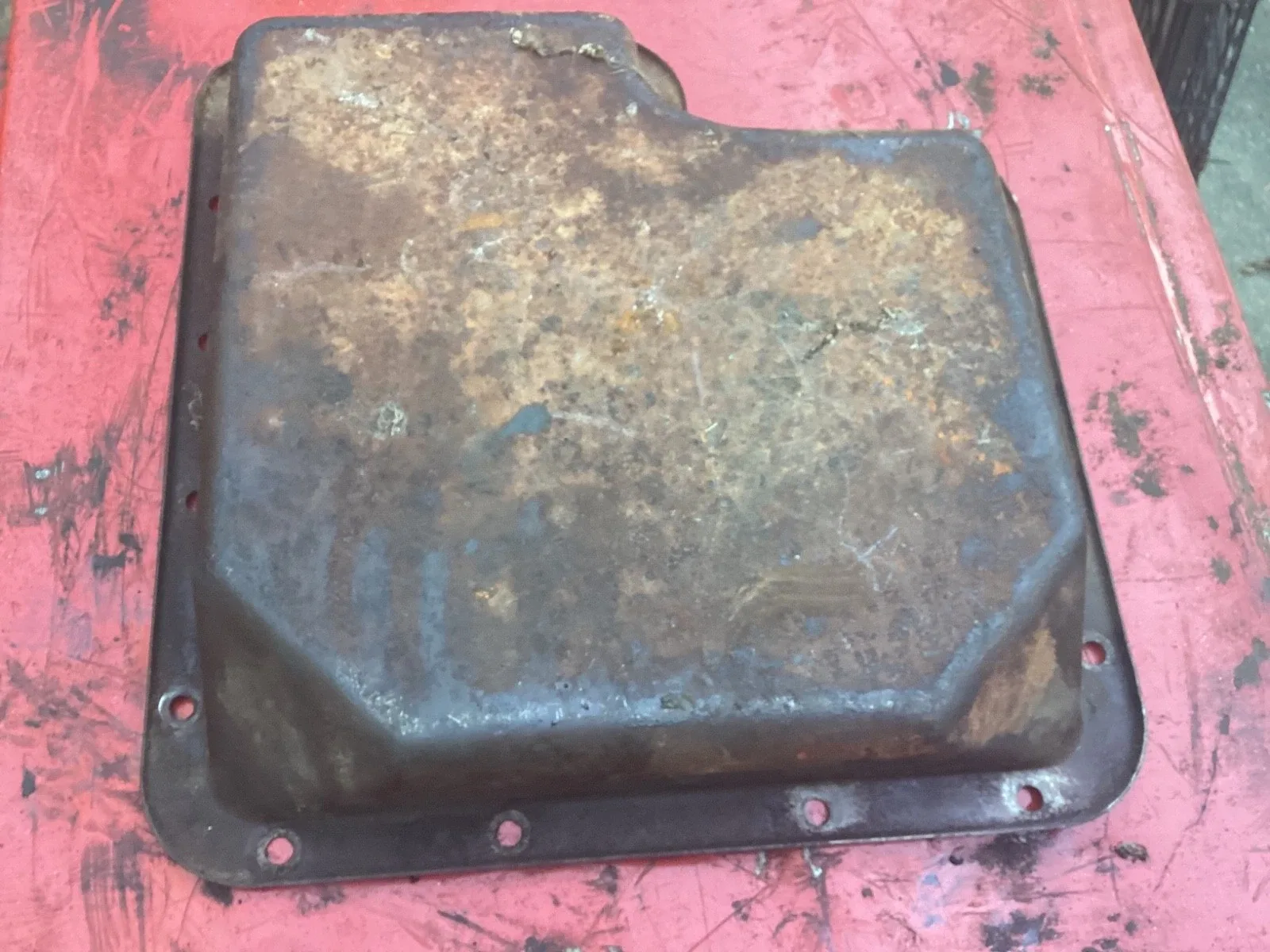 OEM Used Ford C6          Oil Pan & Bolts      Free Shipping image 4