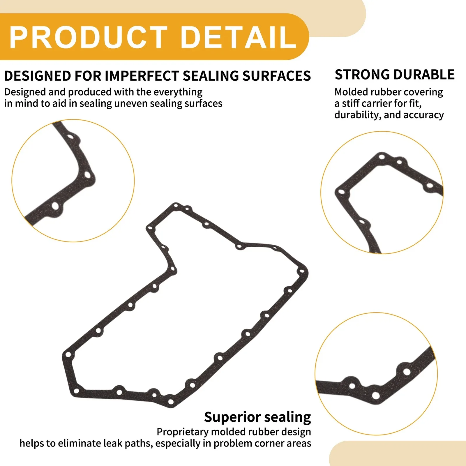 No.317281XD03 Car Oil Pan Gasket for Nissan Altima 2007-2013 1 Pcs image 4