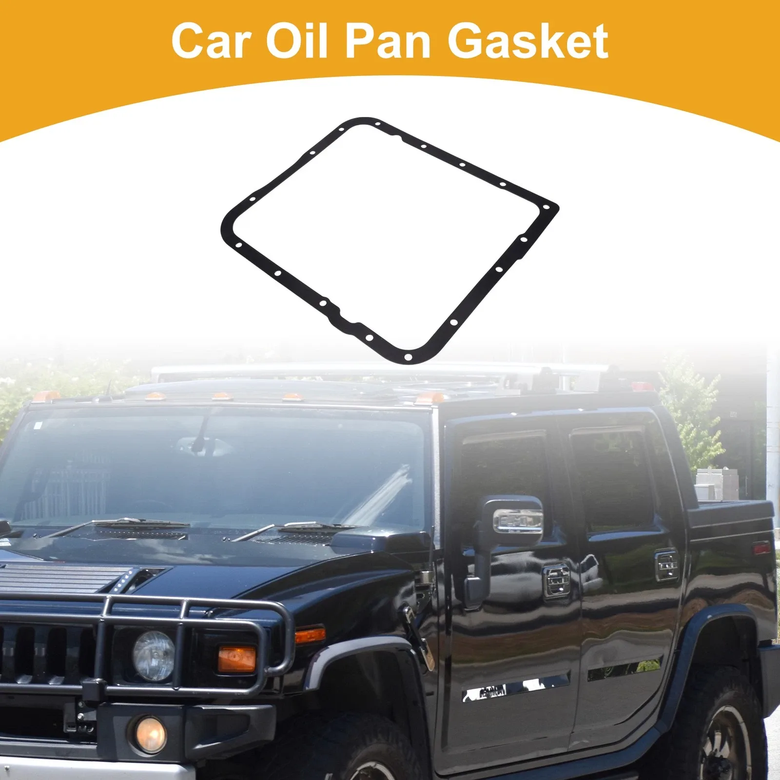 No.24208576 Car Oil Pan Gasket for Hummer H2 2003-2007 1 Pcs image 2