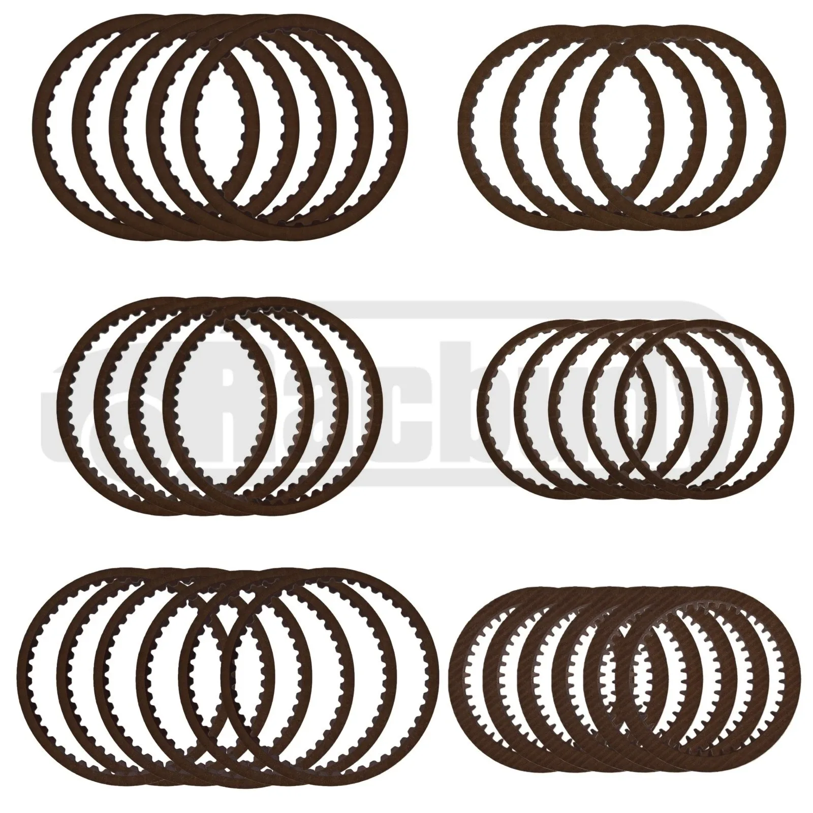 2008-2014 Lexus GS460 LS460 AA80E Friction Clutch Plates Kit (AA80E/TL-80SN) image 2