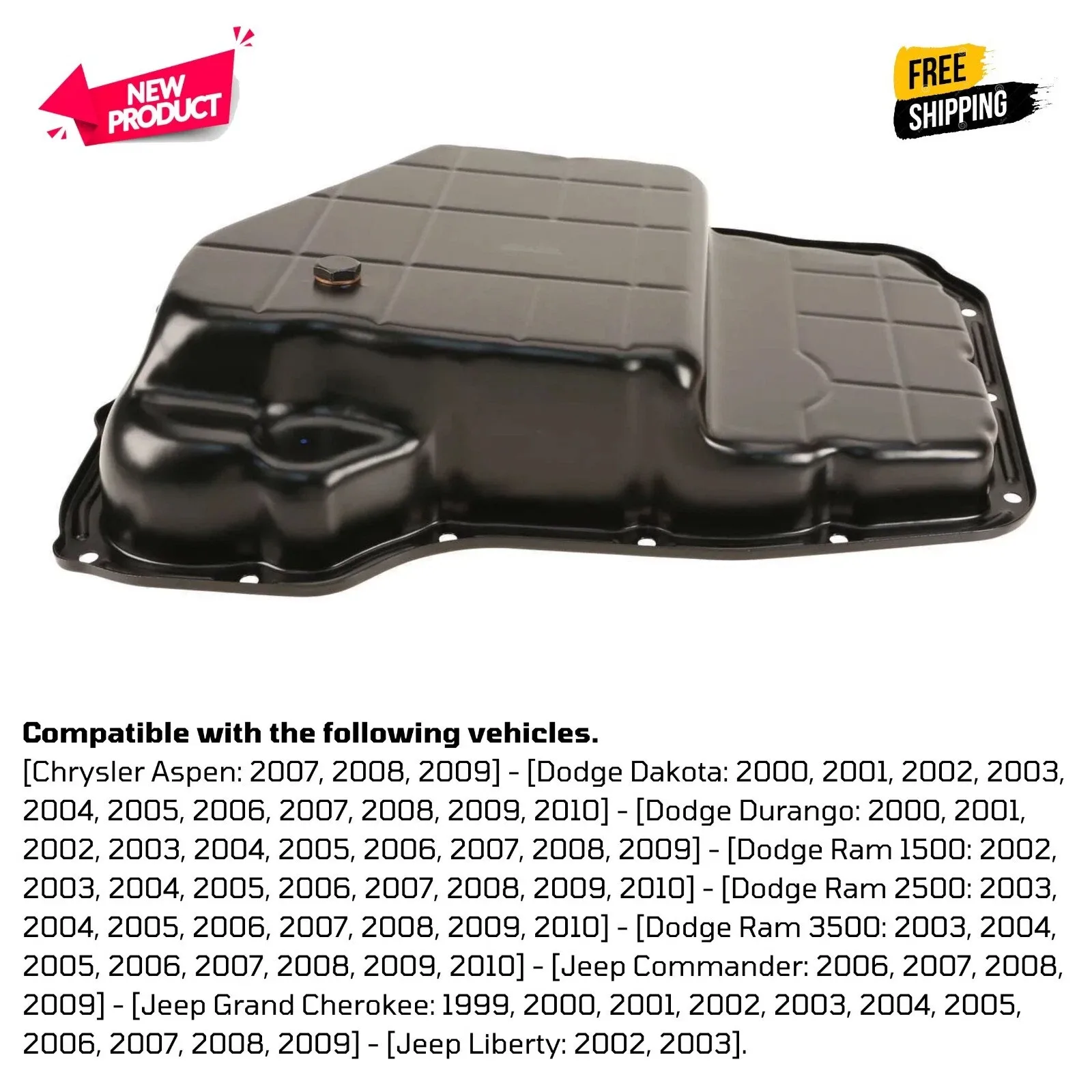 Transmission Oil Pan Replacement Jeep Grand Cherokee Dodge Ram Chrysler Aspen