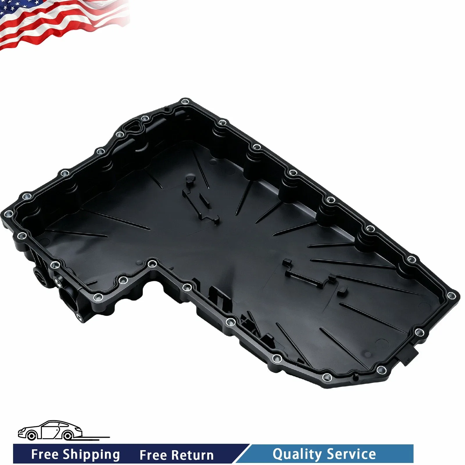 Audi Transmission Oil Pan 0CK-321-359-M / 0CK-321-359-D (fits select 2016–2019 A4/A5/A6) image 2