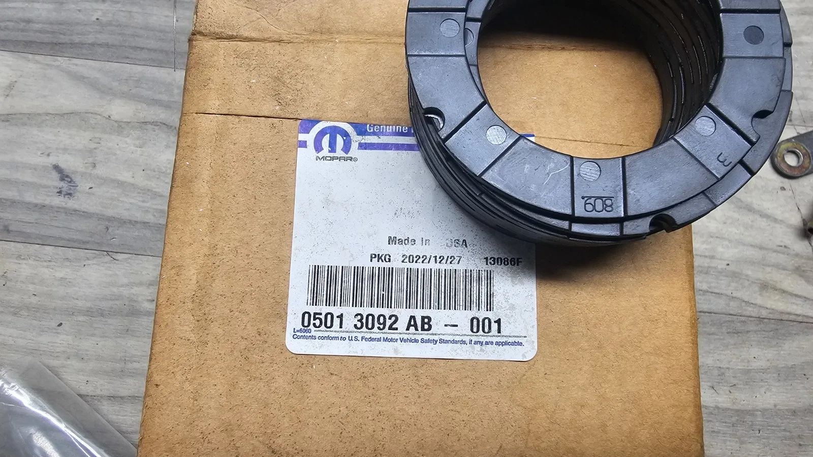 545RFE Clutch/Thrust Plate MPN 05013092AB for 545RFE Transmission image 4