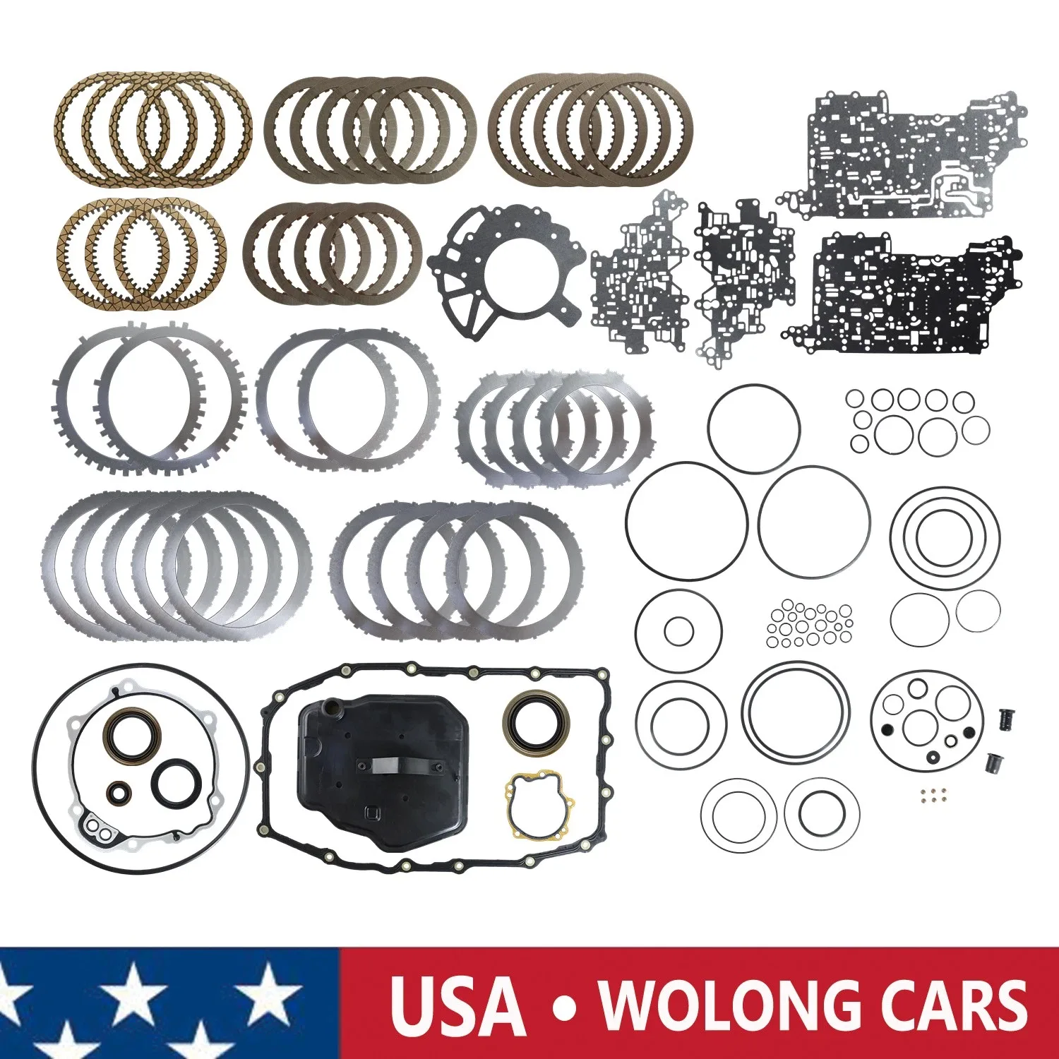 2015-Up 8L90 Clutch Plate Set Master Rebuild Kit (8L90)