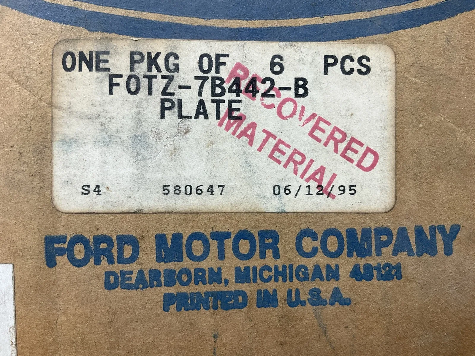 Ford Forward Clutch Plates F0TZ-7B442-B-2 for A4LD/4R44E/4R55E/5R55E (2 pcs, OEM) image 3