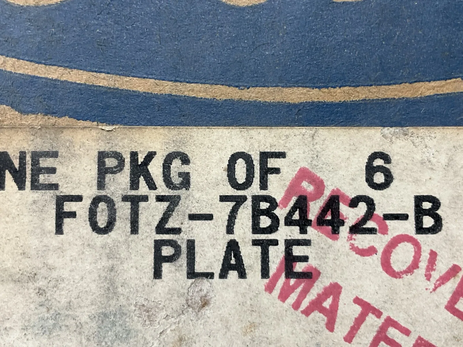 Ford Forward Clutch Plates F0TZ-7B442-B-2 for A4LD/4R44E/4R55E/5R55E (2 pcs, OEM) image 4