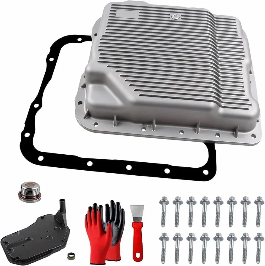 Transmission oil pan for Chevy Silverado 1500, Tahoe, Express Blazer, GMC Sierra