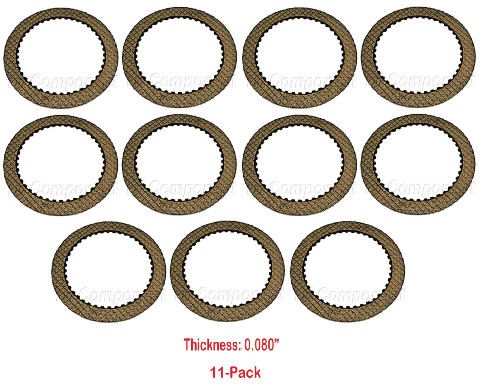 1965-1998 GM TH400 (3L80) Forward & Direct Clutch Friction Plate — 8625300K-11