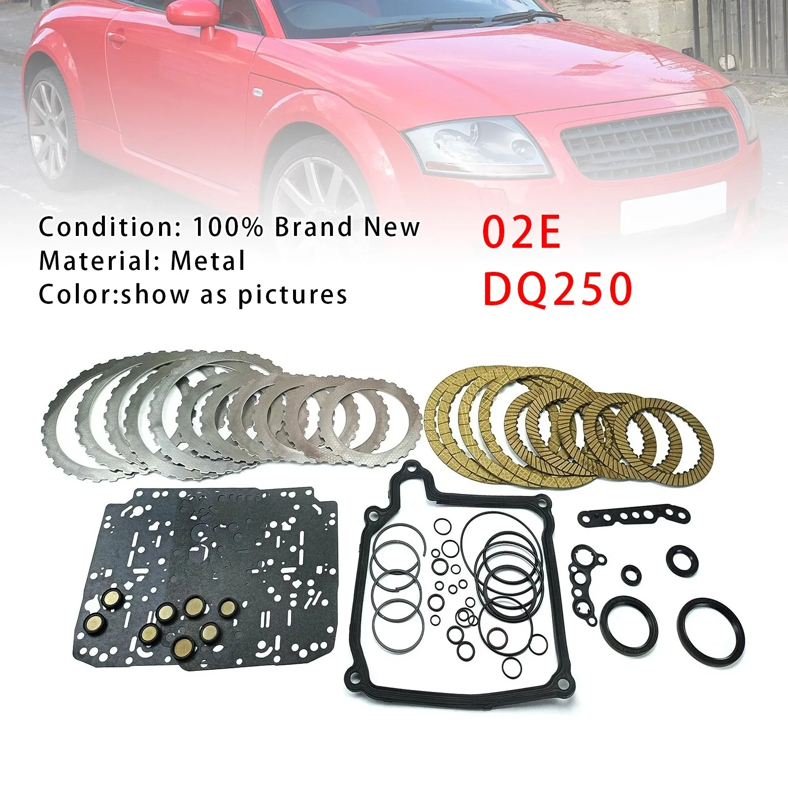 DQ250 (02E) Transmission Master Rebuild Kit for Audi & VW - 02E, DQ250