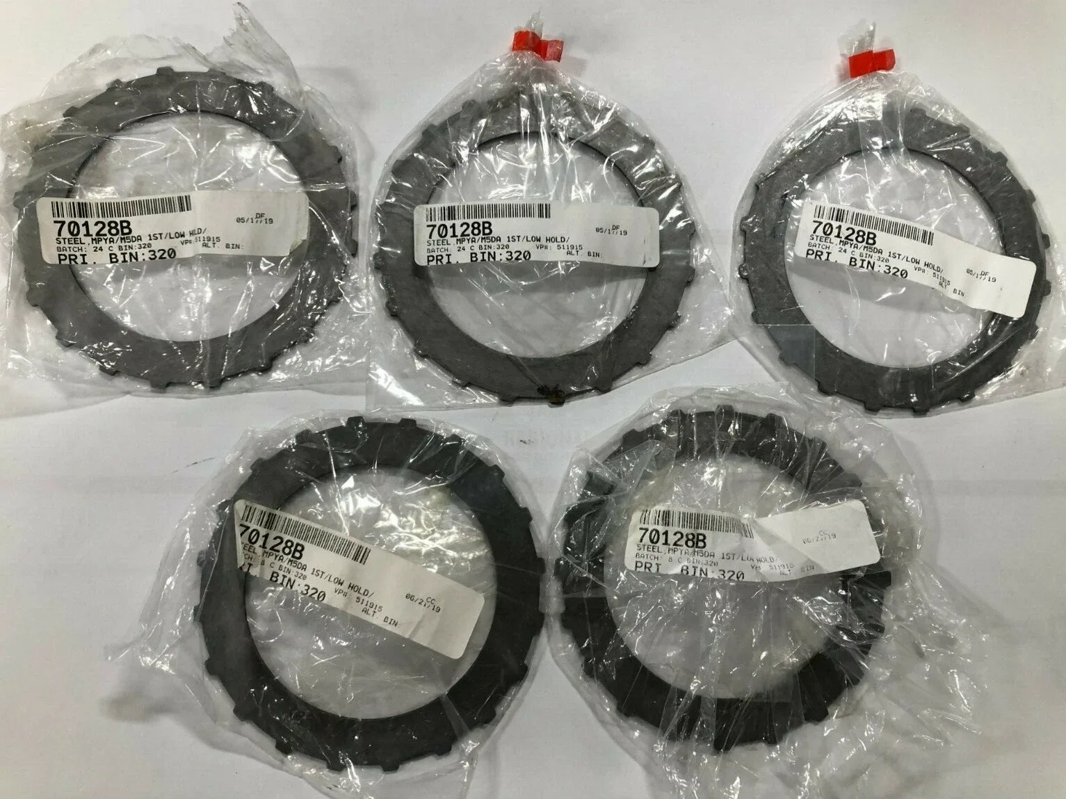 Raybestos 511915 5pk Steel Clutch Plate for 4-Speed (MPYA / M5DA / M5HA) image 2