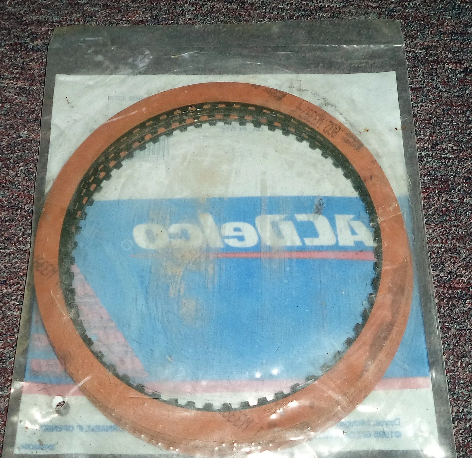 ACDelco 4th Clutch Fiber Plate 8682802 for GM Automatic Transmissions (4-pack) image 2