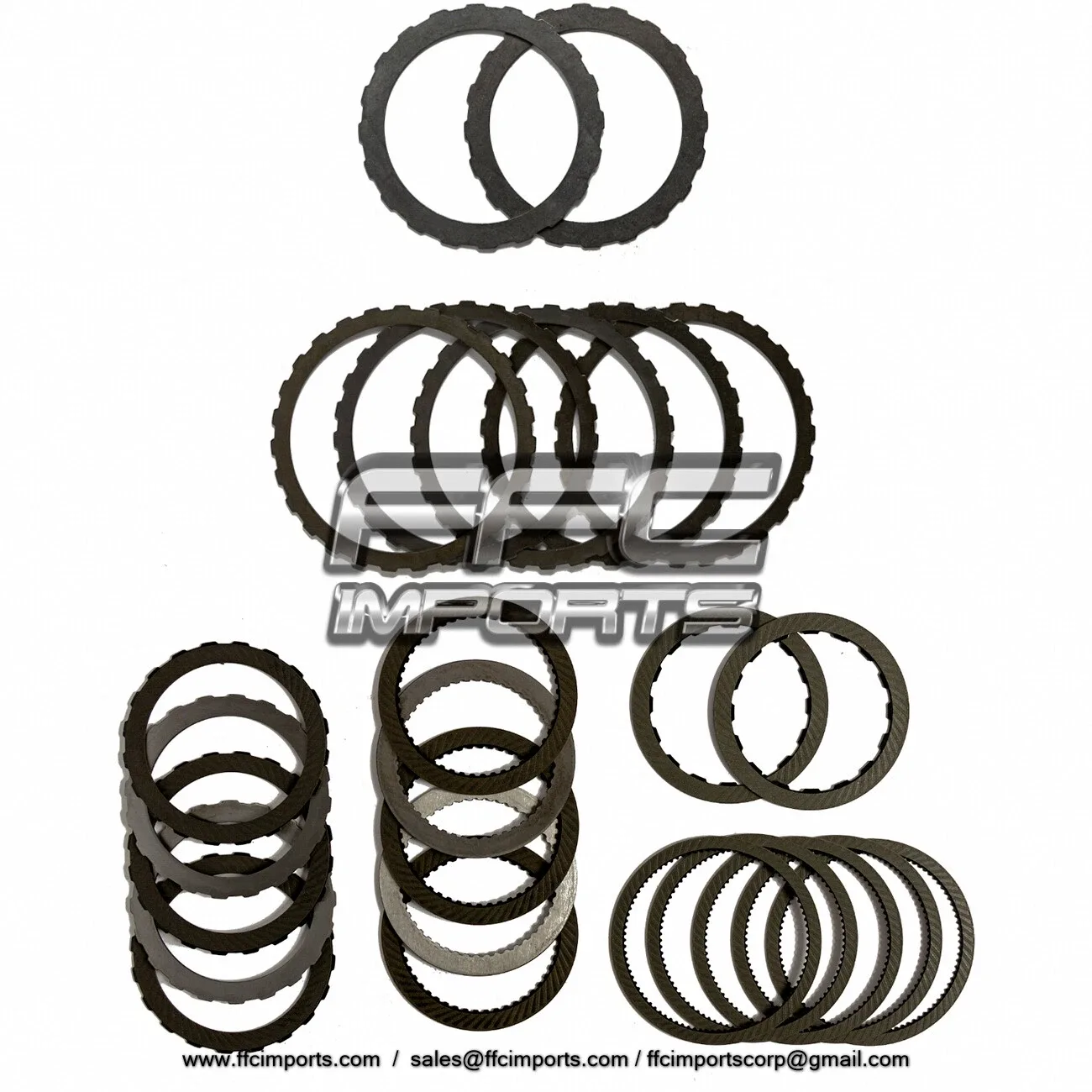 2002+ Ford Explorer 5R55W/5R55S Friction & Steel Clutch Plate Set 137753