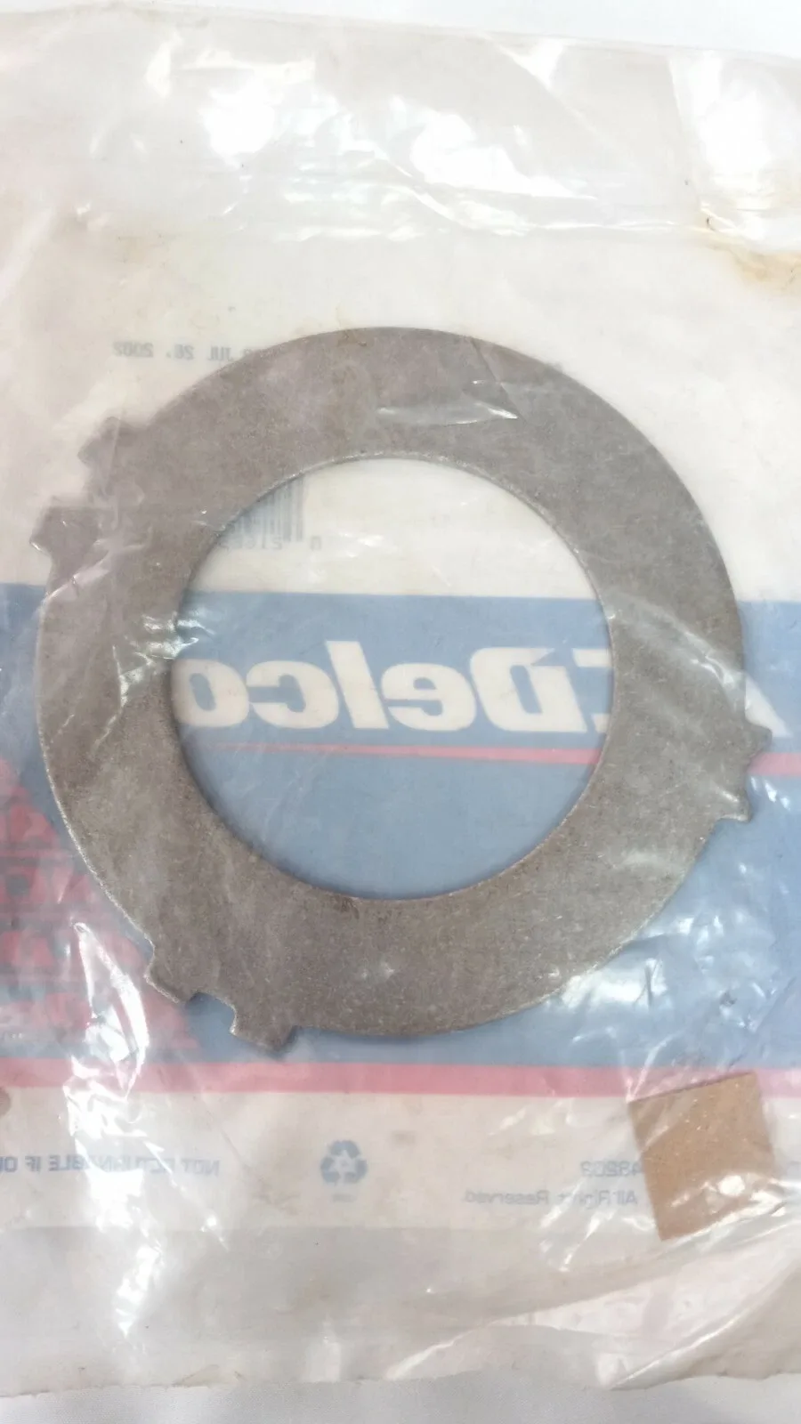 ACDelco 24222030 Transmission Clutch Plate image 2