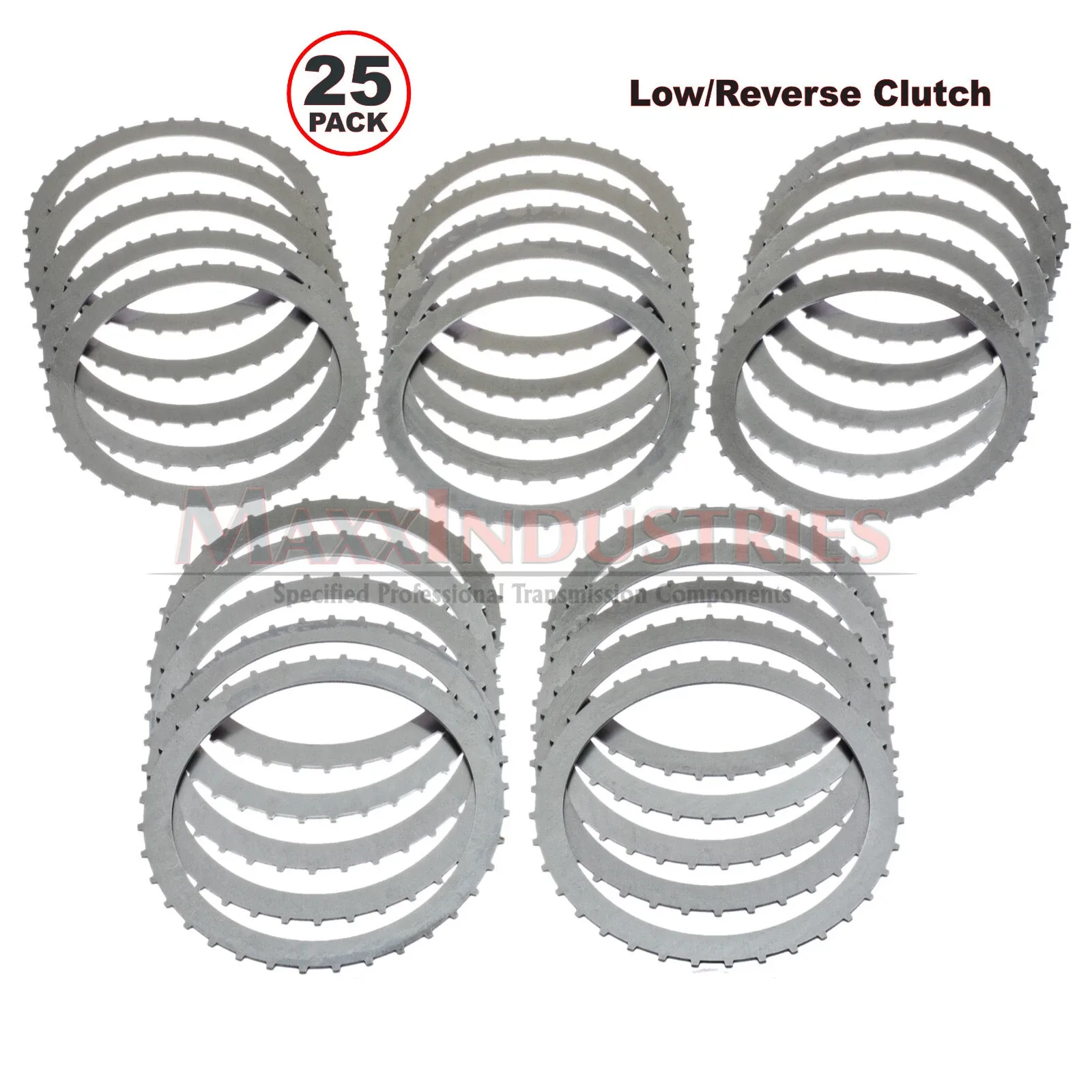 6L80 6L90 Transmissi​on Steel Clutch Plates Low-Rev Clutch 25-Pack .068" 36T