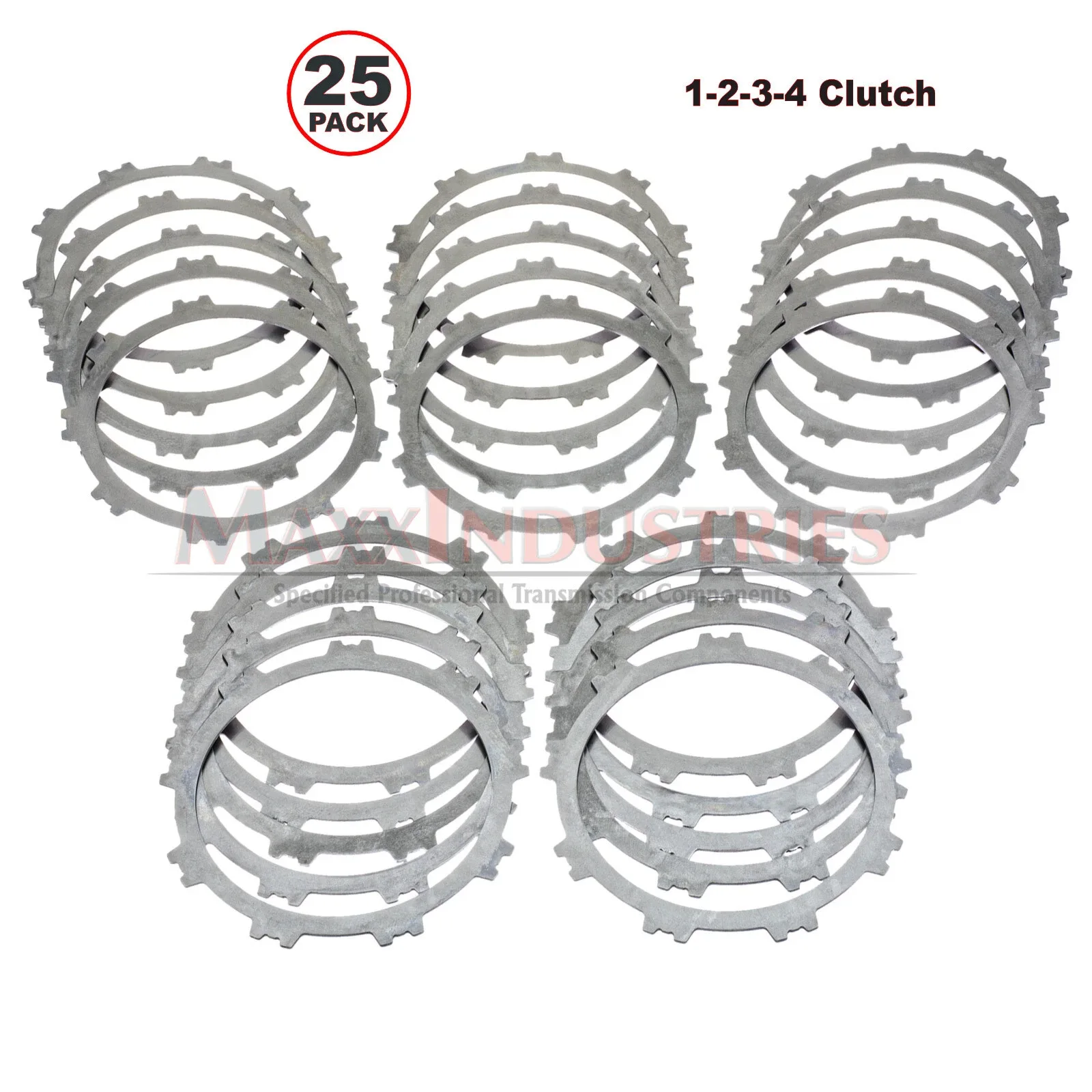 2006-USP 6L80/6L90 Transmission Steel Clutch Plates 25-Pack MPN 511188