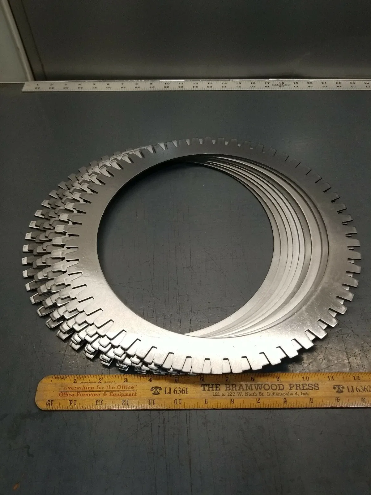 9-Pack Steel C5 Clutch Plate for Allison B500 – MPN 29536350
