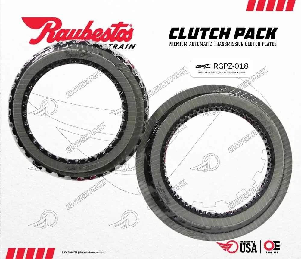 2009-ON Raybestos RGPZ-018 ZF 8HP70/8HP55 Friction Clutch Pack