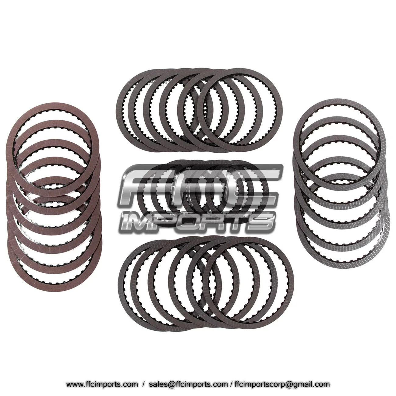 2006-UP GM 6L80/6L90 6-Speed Master Rebuild Kit KP3300JAX - Friction & Steel Plates image 3
