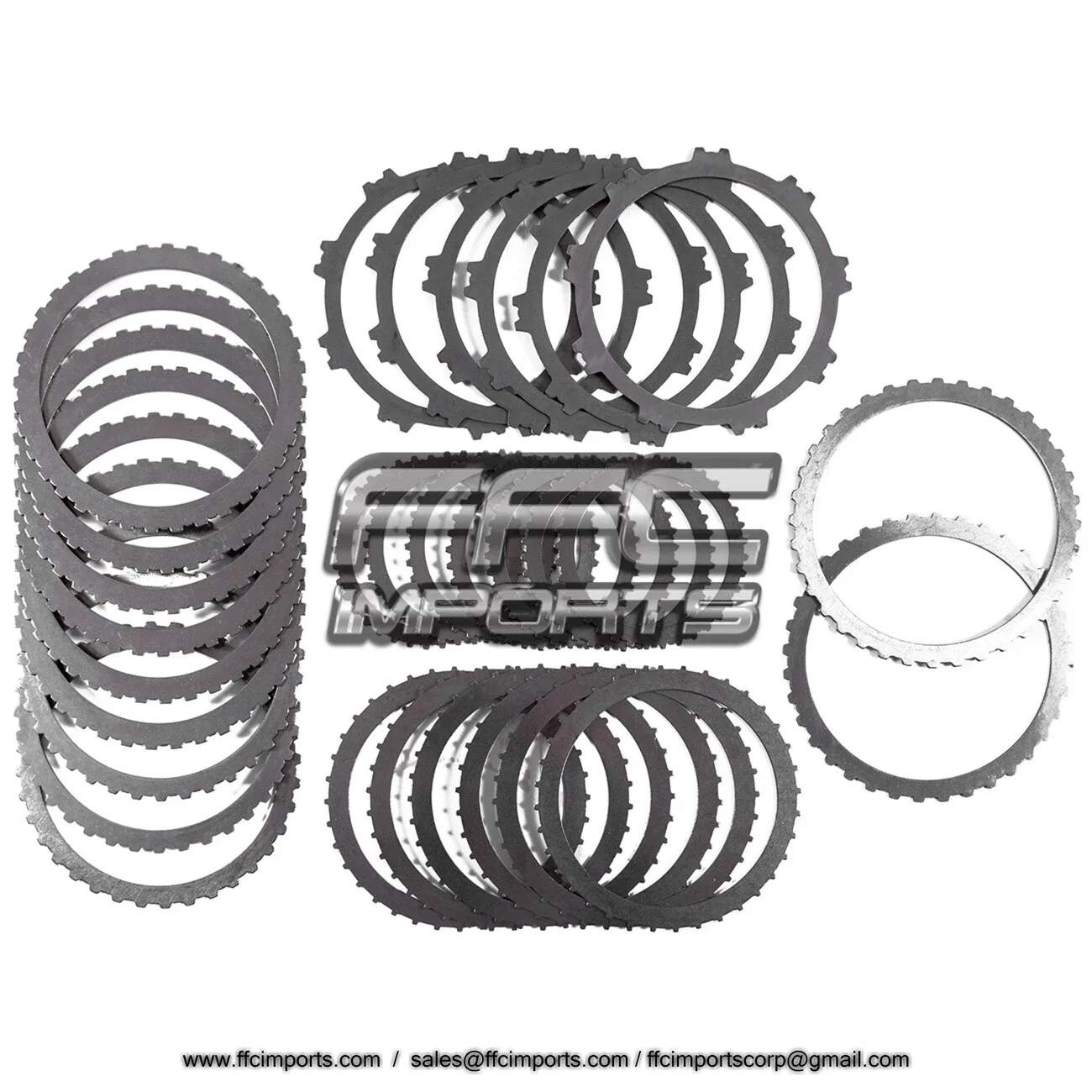 2006-UP GM 6L80/6L90 6-Speed Master Rebuild Kit KP3300JAX - Friction & Steel Plates image 4