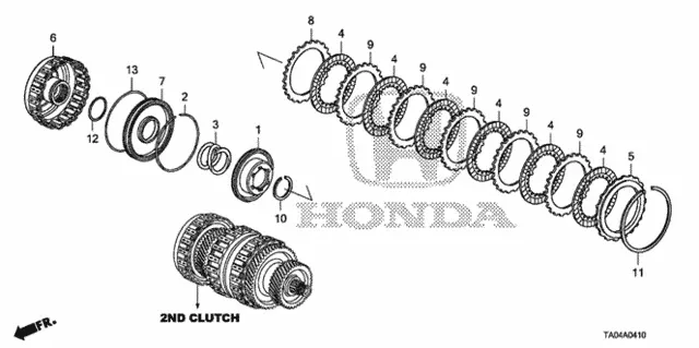 2006-2012 Honda Accord/CR-V/Element Clutch Wave Plate 22643-RCL-J01