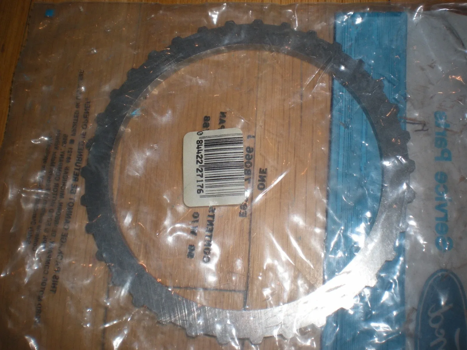 1989-1991 Ford Probe 4EAT 3rd Gear Clutch Plate 5.2mm E92Z-7B066-J