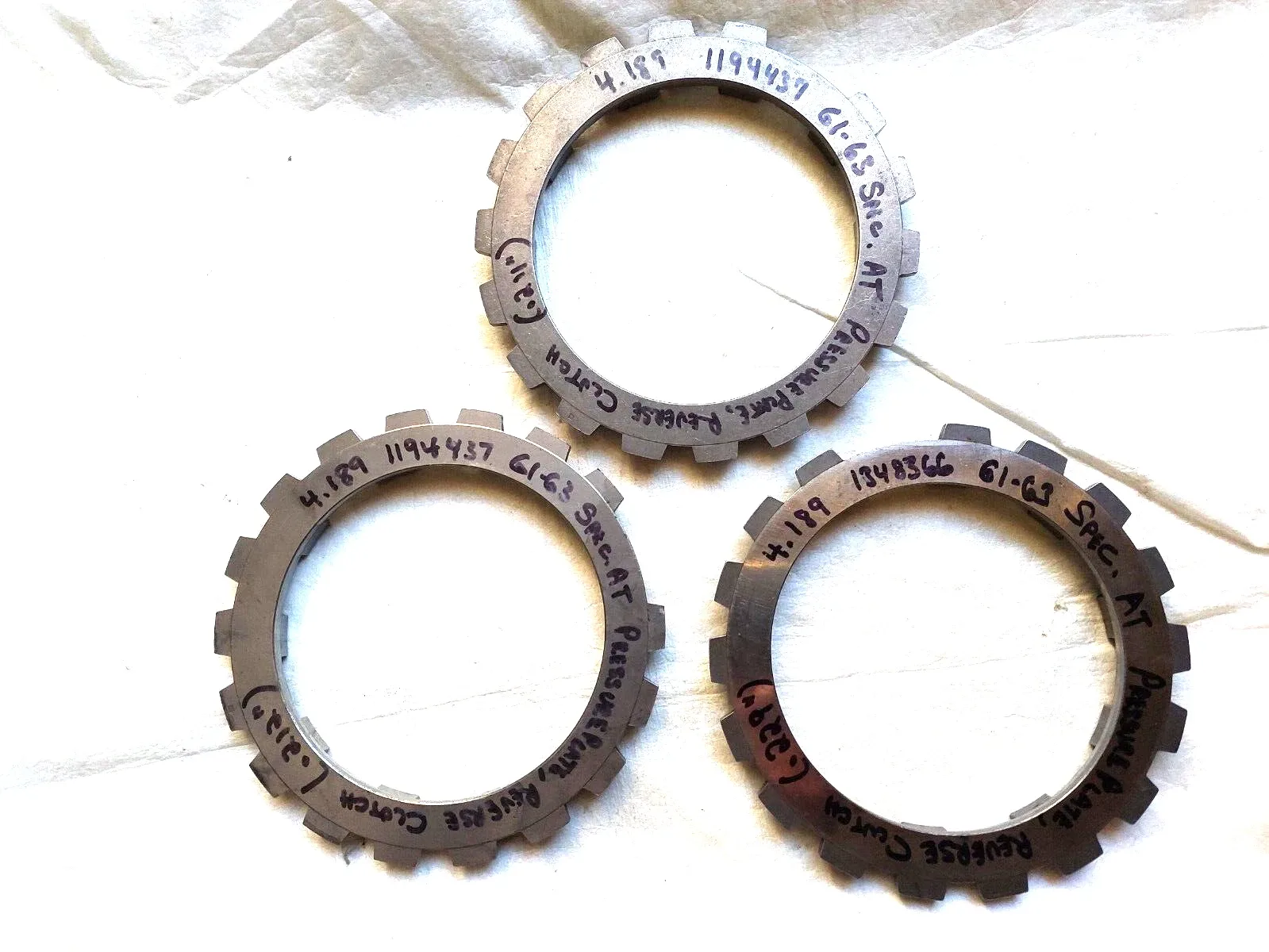 1961-1963 Buick Special / Skylark Dual Path Reverse Clutch Pressure Plate image 3