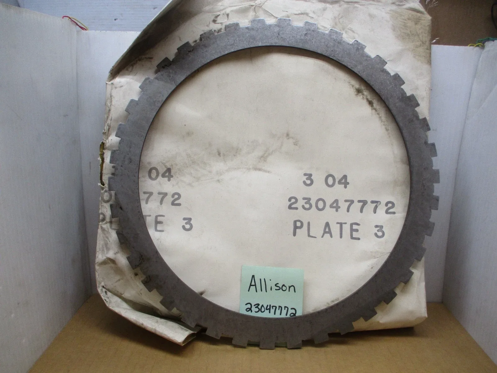Allison Clutch Plate 23047772 image 2