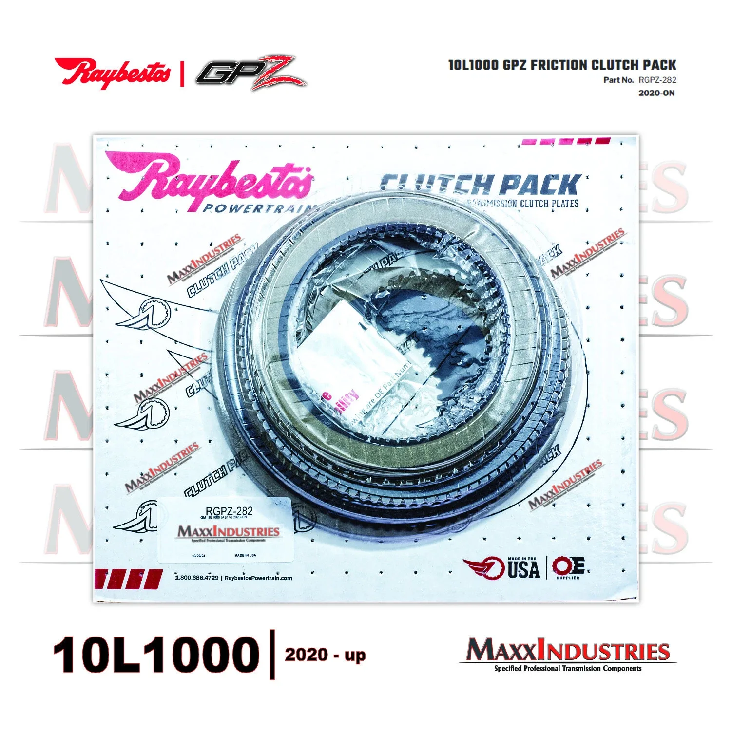 2020‑up Duramax 10L1000 Clutch Kit Raybestos RGPZ-282 image 4