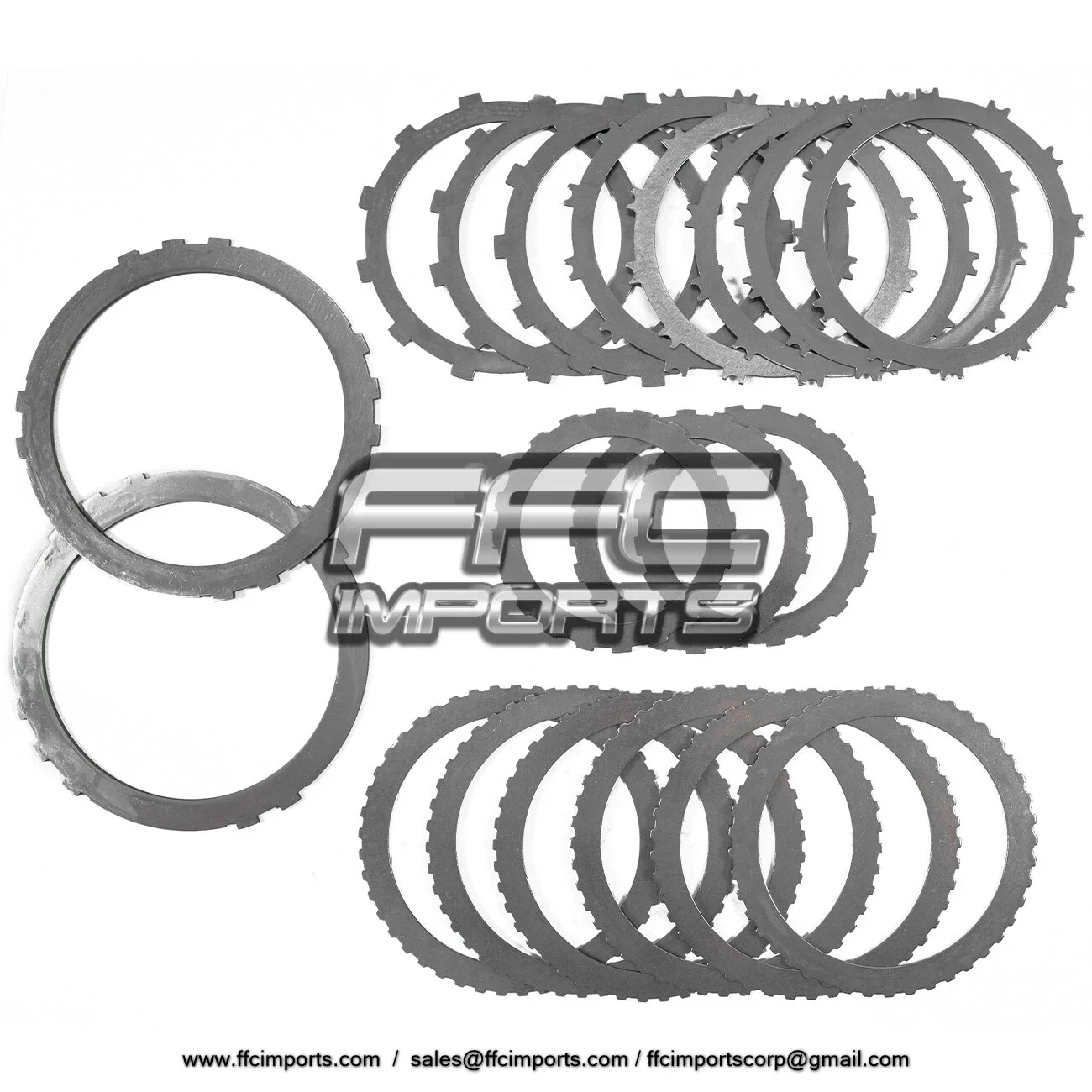 1999+ Jeep Grand Cherokee 45RFE/545RFE/65RFE Steel Clutch Plate Kit - 128753