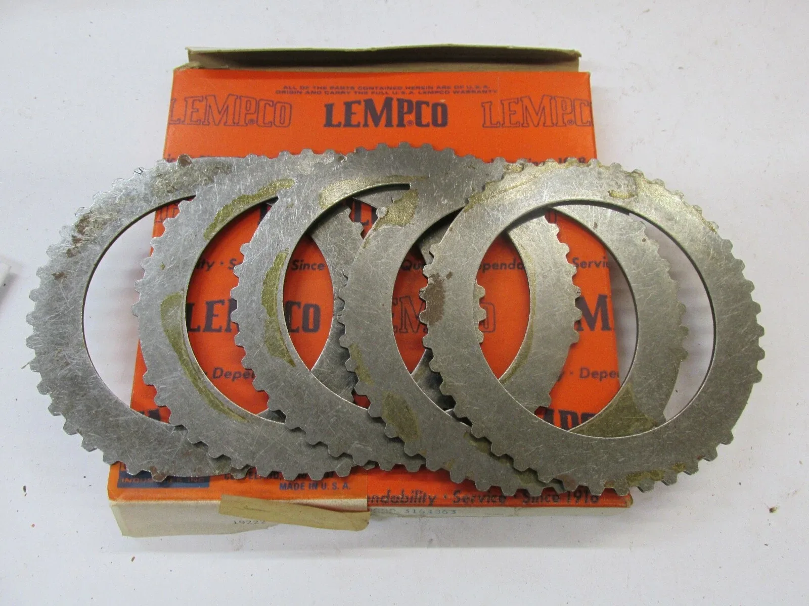 1962-1971 Rambler & Studebaker Rear Steel Clutch Plate BWT35 MPN 19222