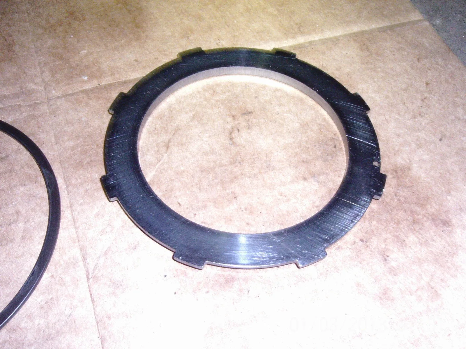GM / Saturn TAAT Transmission Third Clutch Backing Plate & Snap Ring MP6 image 2