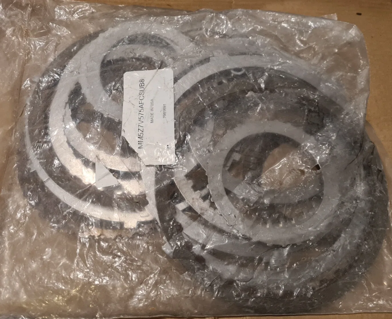 Ford 8F35 / 8F40 Clutch Steel Plate Set MPN MM5Z-7V575-A for Edge, Escape, Maverick