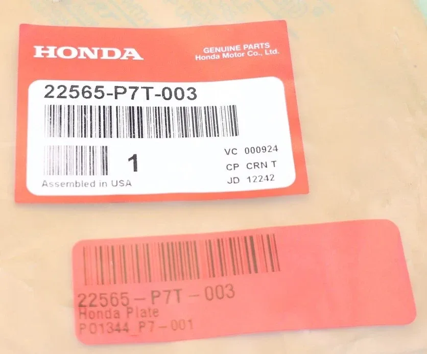 1999-2007 Honda/Acura Automatic Transmission Clutch End Plate 22565-P7T-003 image 3