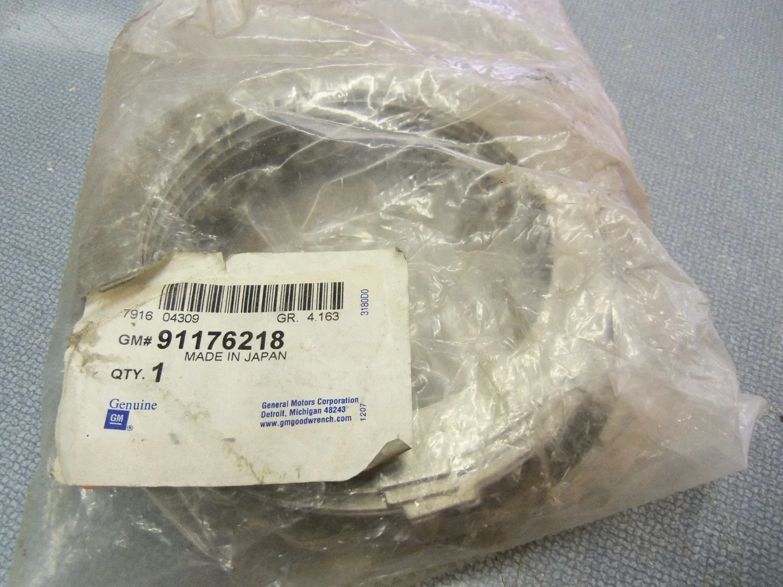 GM 91176218 Transmission Clutch Plate