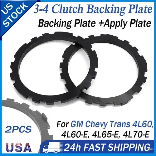 1991+ Chevy/GM 4L60/4L60E/4L65E/4L70E 3-4 Clutch Backing & Apply Plate Kit MPN 24212459