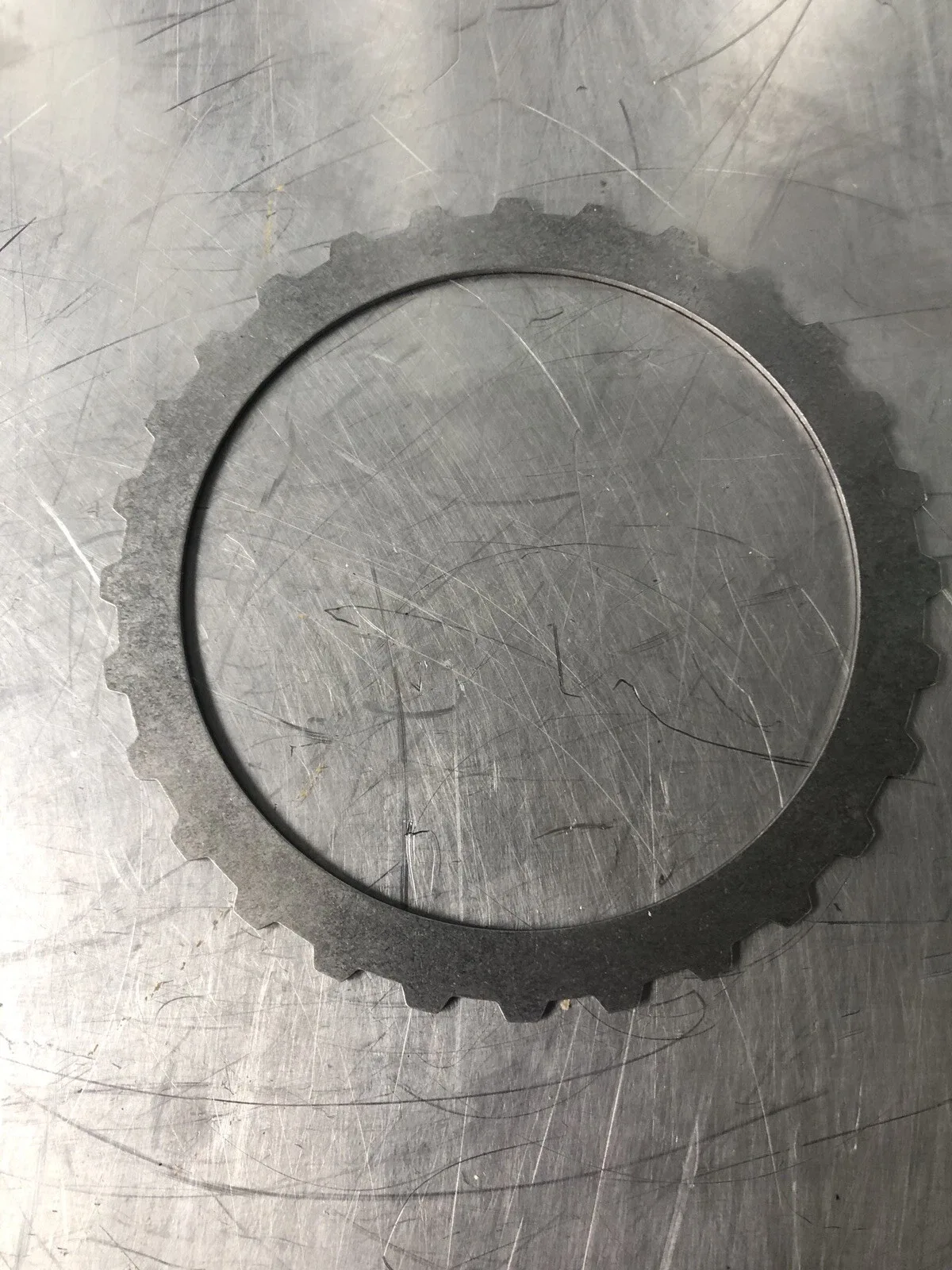 6.5" Notched Clutch Plate — Unbranded