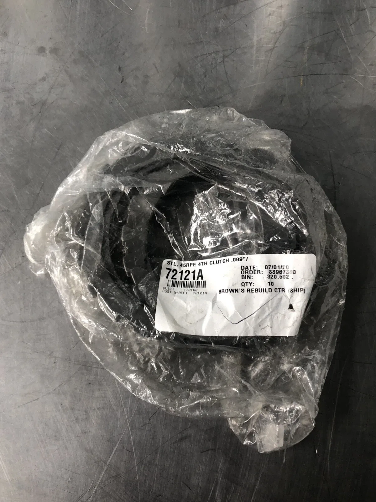 45RFE 4th Clutch Plate 72121A .099"
