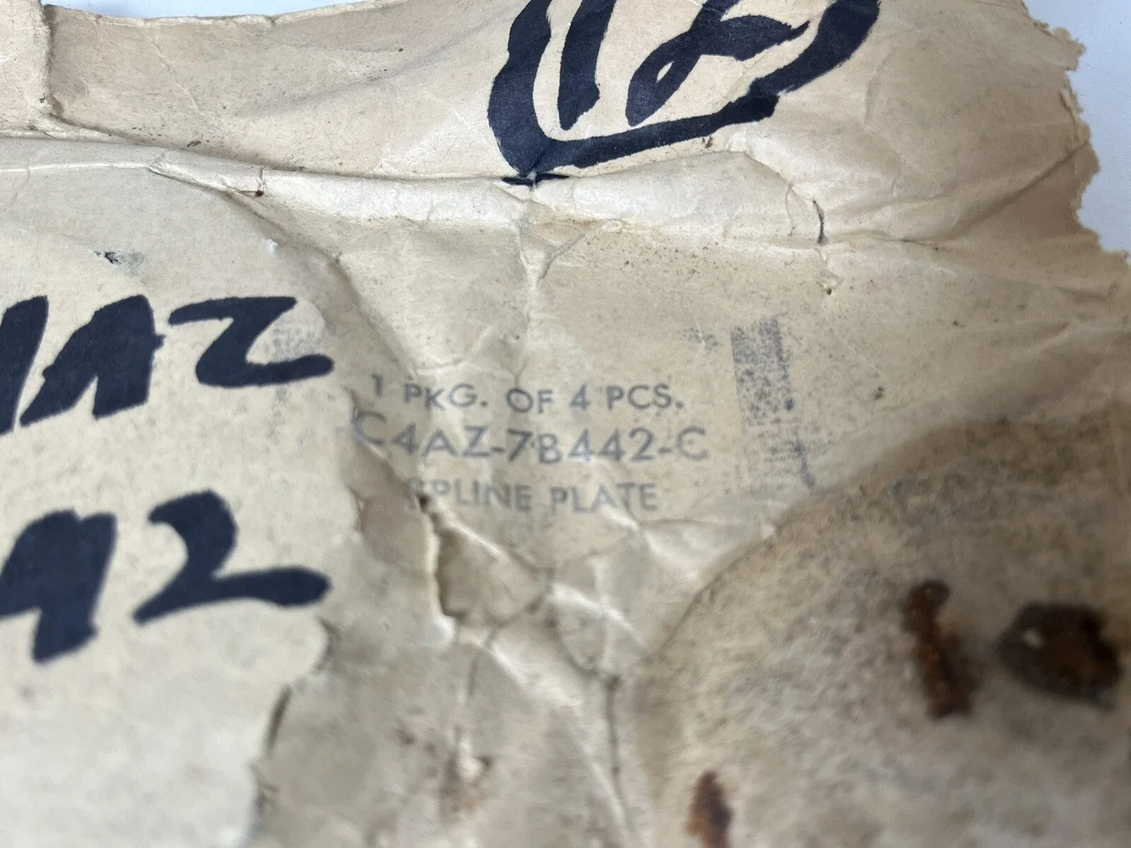 Ford C4 Forward Clutch Spline Plate C4AZ-7B442-C (C4AZ7B442C) image 2