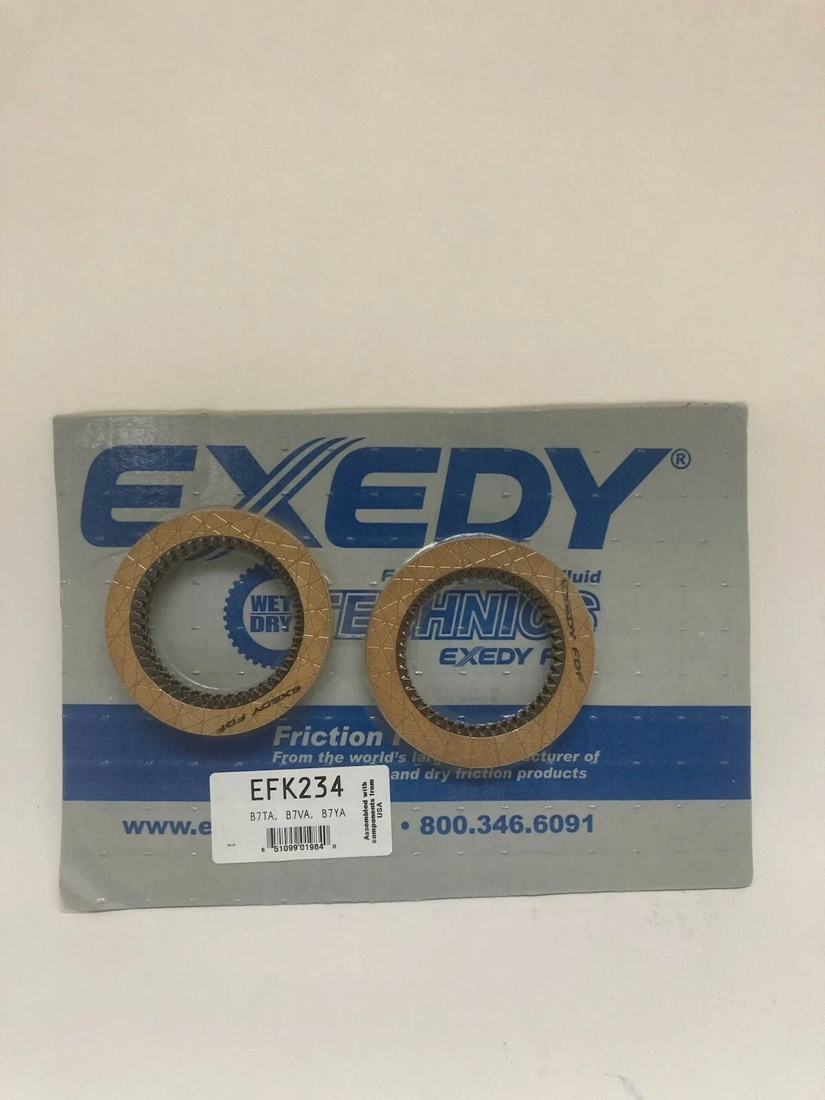 1996-UP Exedy EFK234 Friction Module (B7YA B7TA B7VA)