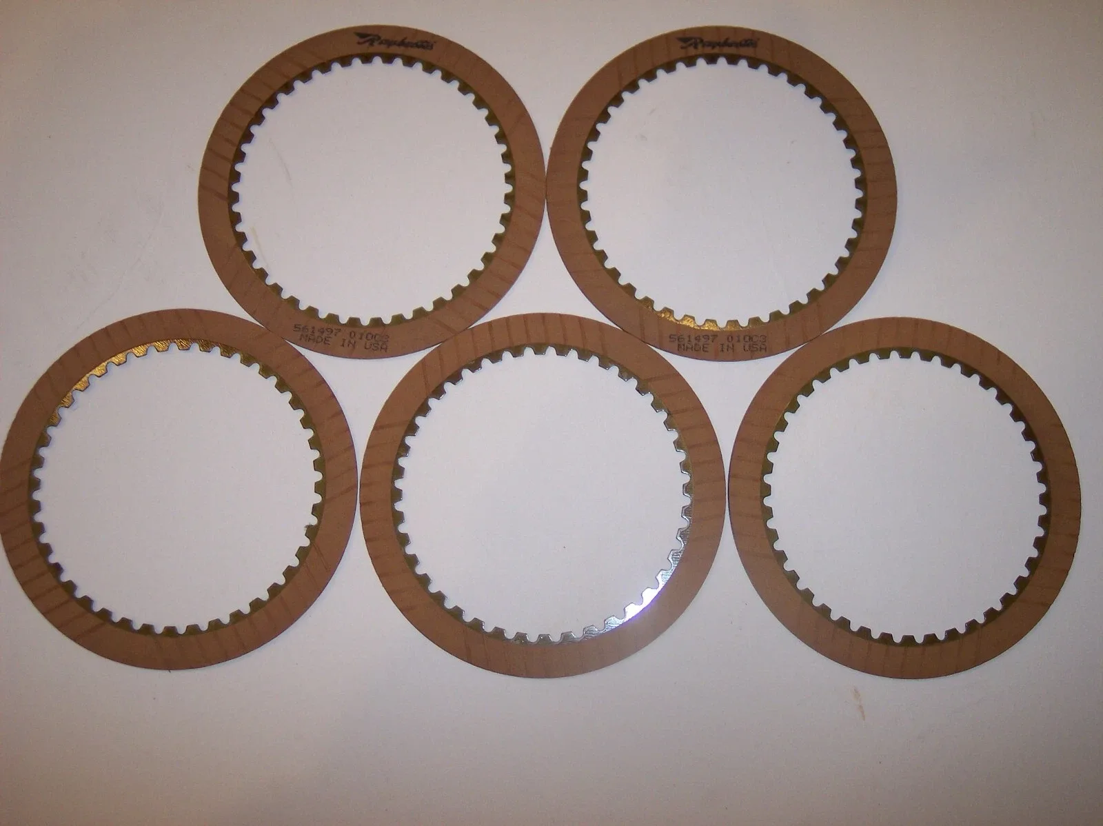 Late 1984+ Raybestos Friction Clutch Plate (Low & Reverse) for TH125C / 3T40 - 51506 image 2