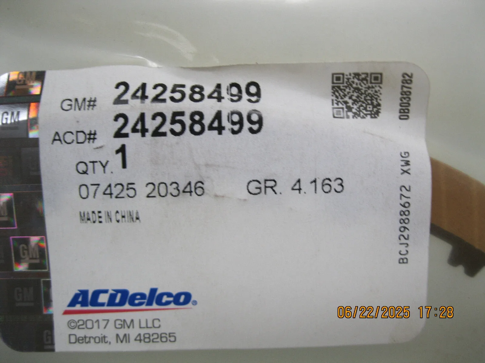 ACDelco 24258499 Automatic Transmission Waved Clutch Plate image 3