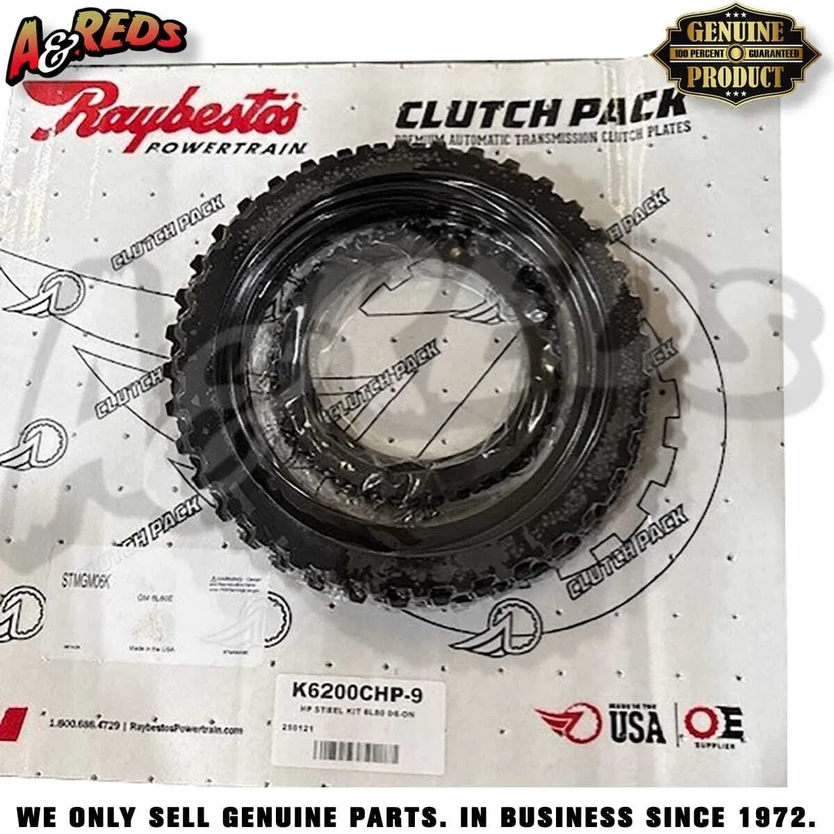 Raybestos 6L80 Steel Clutch Plate Module STMGM06K