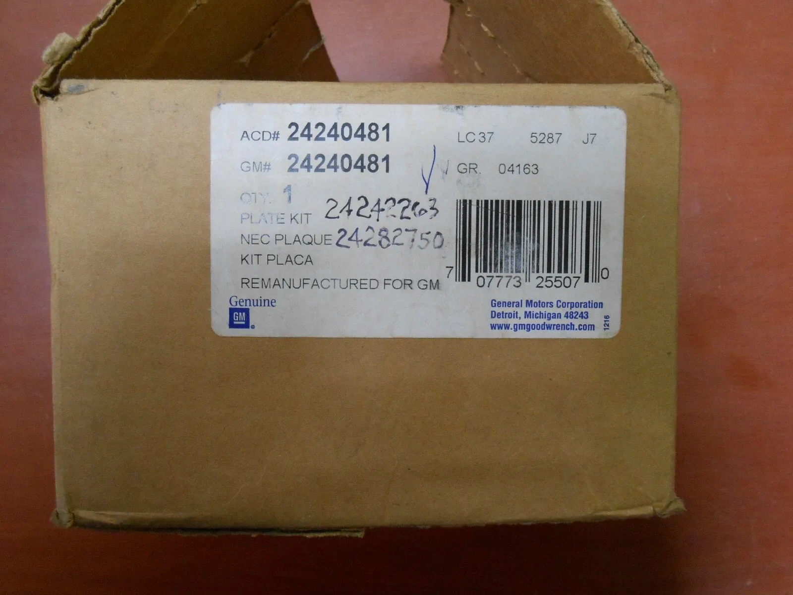 GM Friction Plate Kit (OEM MPN 24242263 / 24240481)