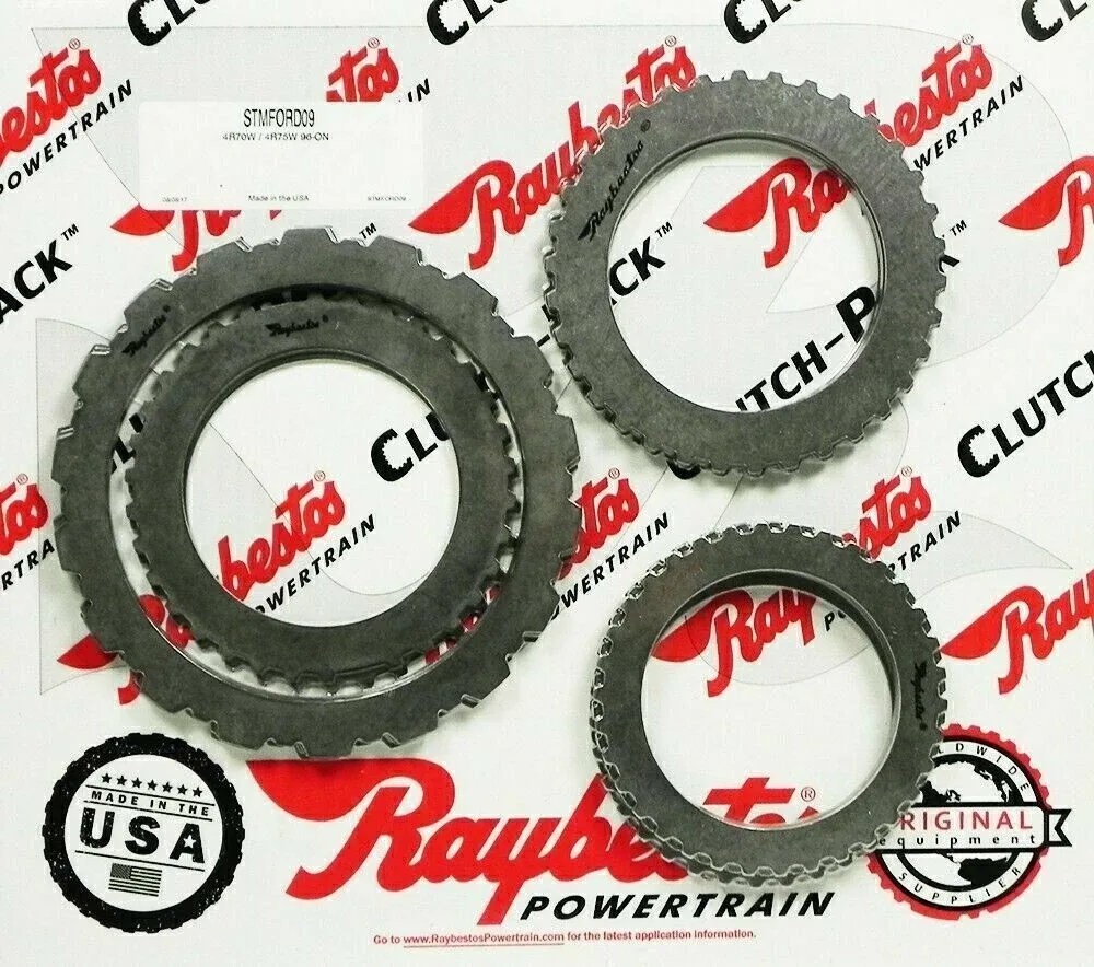 1996-Up Ford 4R70W/4R75W Steel Module Clutch Plate Set image 2