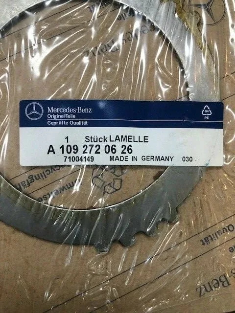 1981-up Mercedes-Benz Transmission Clutch Plate 109-272-0626 (3.0mm) image 2