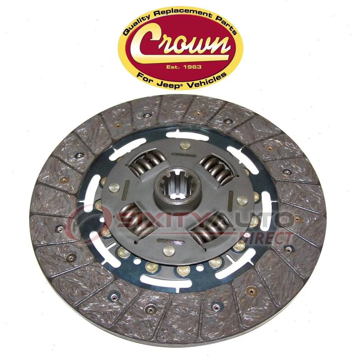 1959-1971 Jeep CJ6 Clutch Friction Disc SX-1T9B - Crown Automotive