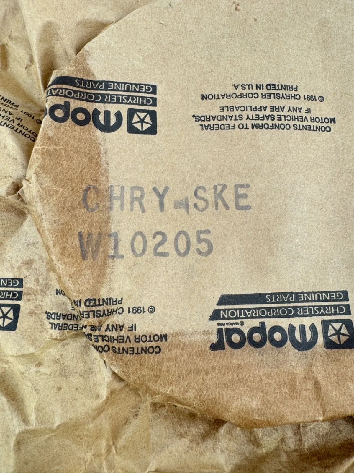 Mopar Clutch Steel Plates Pack of 9 CHRY-SKE image 2
