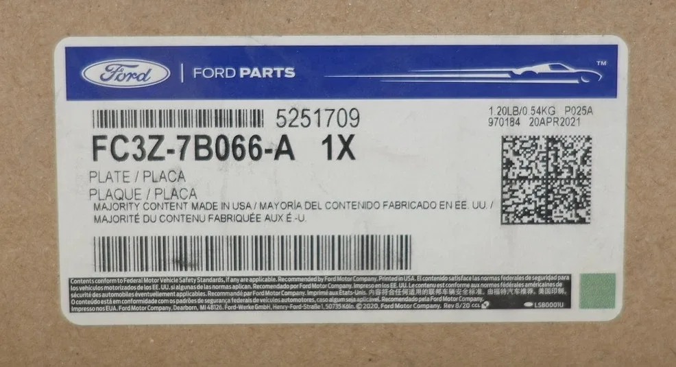 2015-2019 Ford F-250 / F-350 / F-450 Automatic Transmission Clutch Pressure Plate FC3Z-7B066-A image 3
